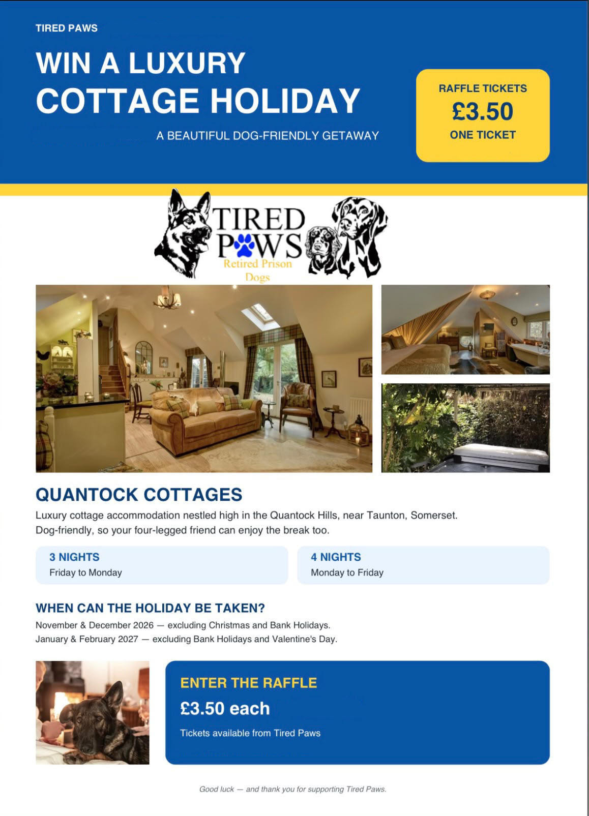 Win a luxury cottage holiday